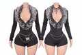 “Rich Girl” fur jumpsuit