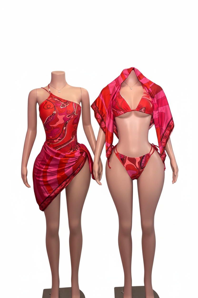 Pucci Swim Set W/ Scarf